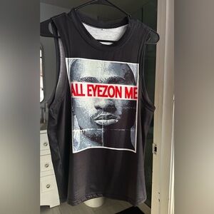 TUPAC TANK TOP: ALL EYES ON ME SMALL
